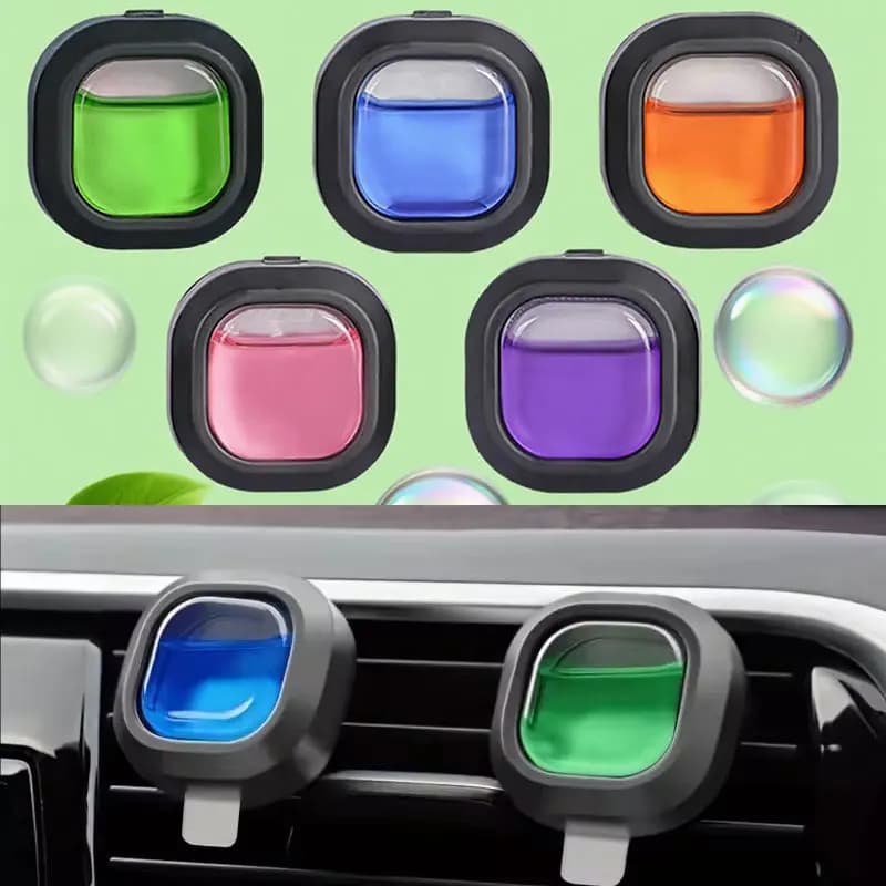 1PC di Lunga Durata Uscita Aria Per Auto Aromaterapia Clip Auto Fragranza Deodorante Per Auto Interni Odore Rimozione Fragranza Profumo