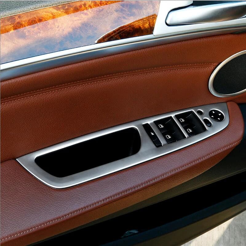 Central Console Car Arm Handlebar Brake Hand Frame Decoration Trim Cover Wall decal for BMW X5 X6 E70 E71 Interior accessories