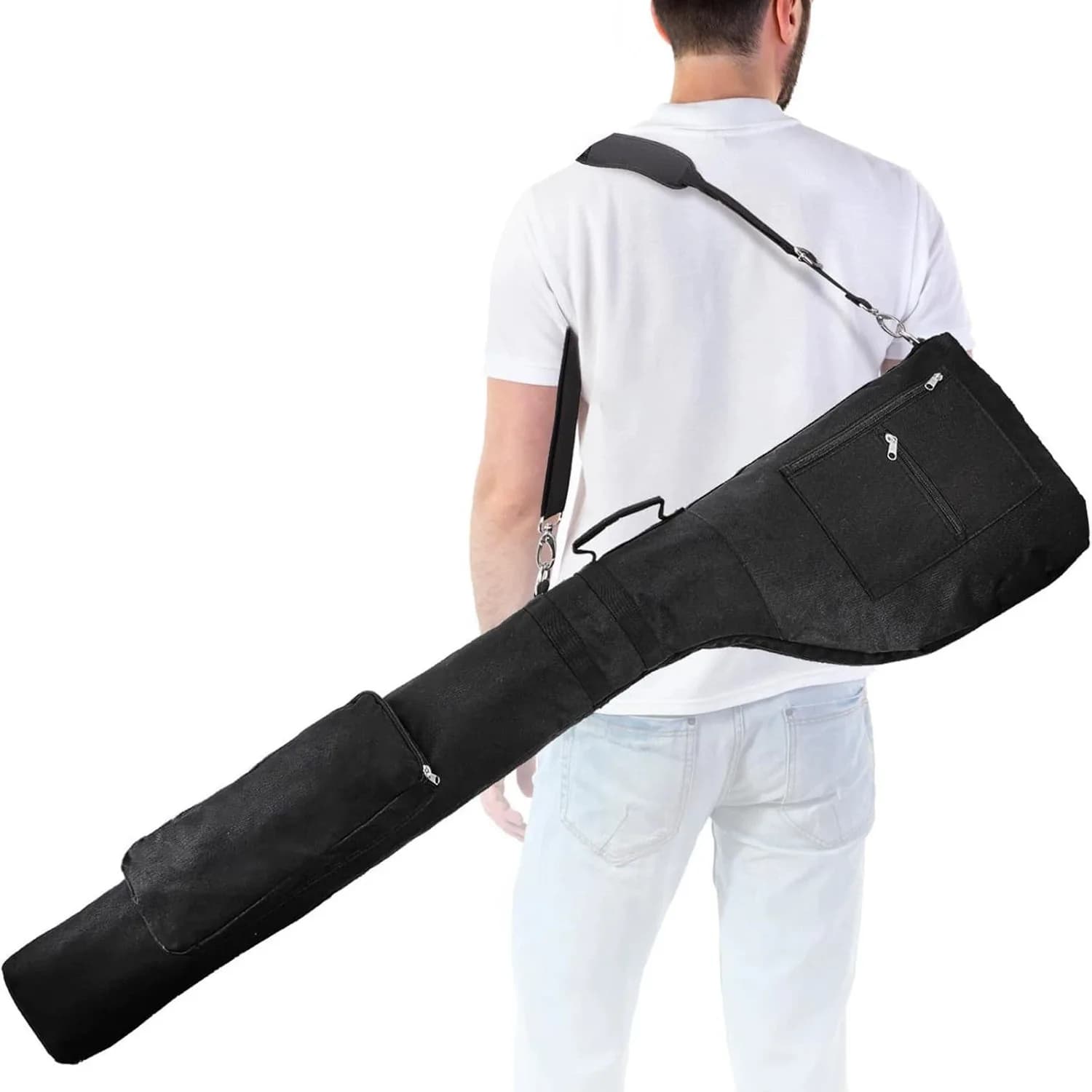 Borsa da golf Sunday Bag, Borsa porta mazze da golf, Mini borsa da golf, Borsa da golf per allenamento/pratica, Custodia da viaggio pieghevole