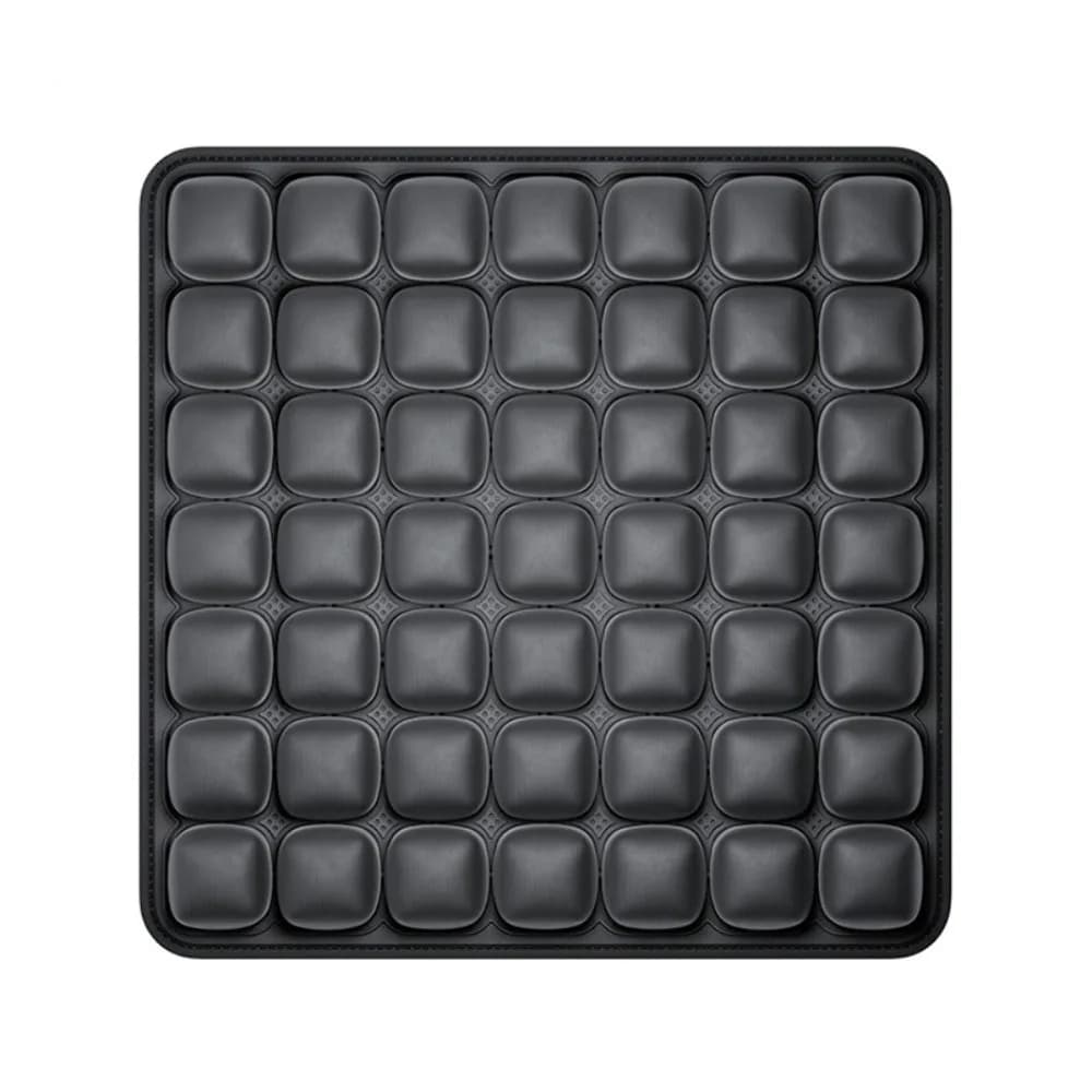 Cuscino per sedile con celle d'aria 3D Cuscino per sedia ergonomico leggero e traspirante Cuscino gonfiabile antidecubito ad alto rimbalzo da viaggio