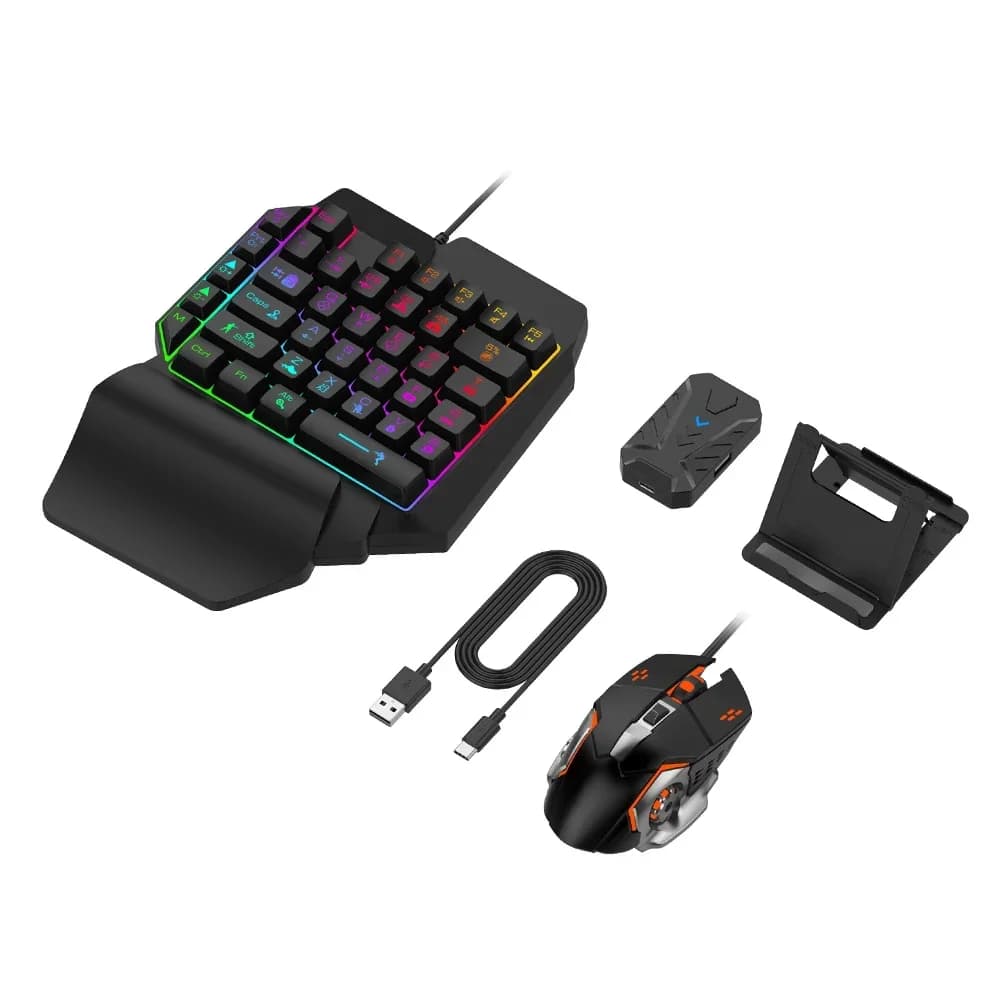 Disponibile Gamepad Mixlite per dispositivi mobili Android, controller per PUBG Mobile, convertitore tastiera e mouse per giochi PC, joystick.