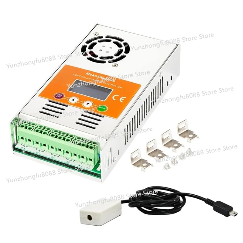 Top-60A-V123 Con Wifi Cloud Box Pannello solare Makeskyblue Regolatore di carica MPPT per batteria al piombo 12V 24V 48V