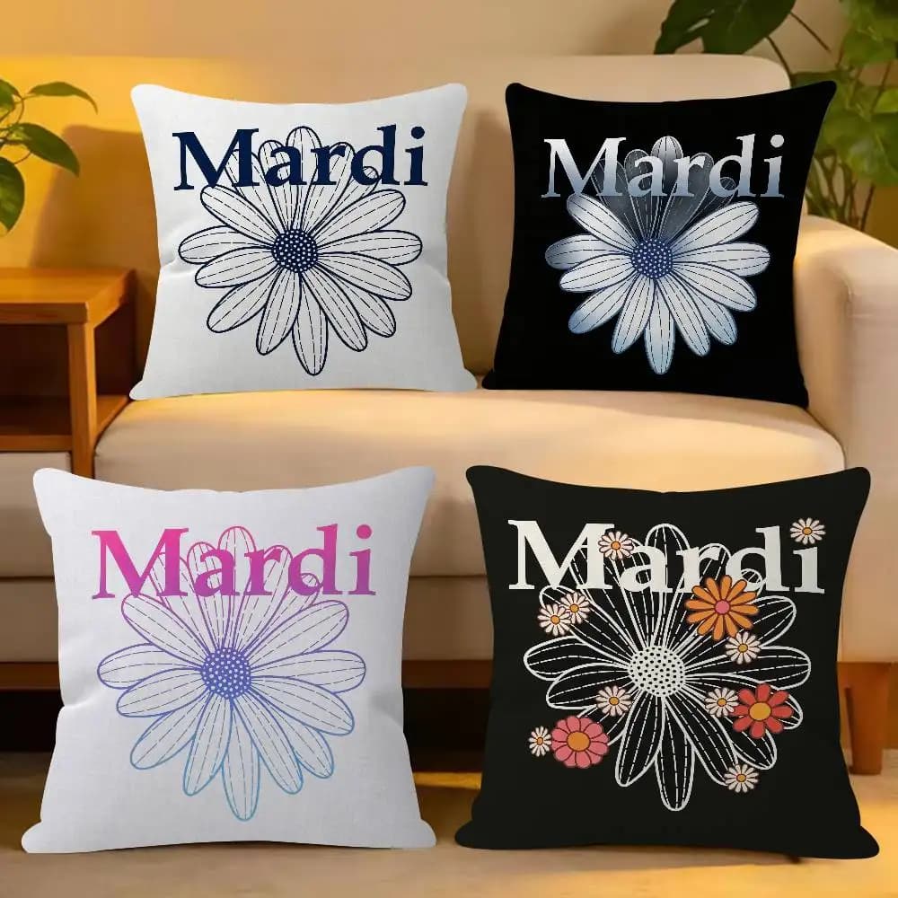 Luxury M-MardiS M-mius Game Character Personalized Pillow Dust Cover Bedroom Party Decoration Pillowcase Children Gift