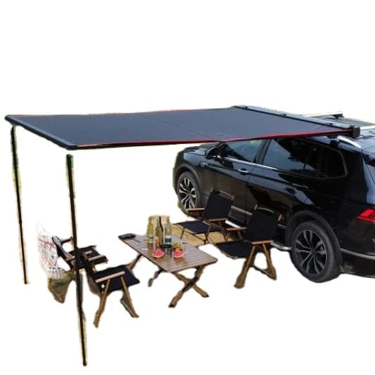 2*2.5m Waterproof Camping Tent Car Side Awning 4X4 Aluminum Car Side Sunshade Awning Guangzhou