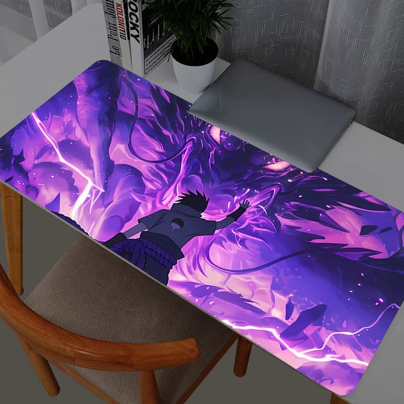 Mouse Mat Naruto Sasuke anime game accessories Big Carpet Gamer PC Computer mouse mats Mausepad desk mausepad