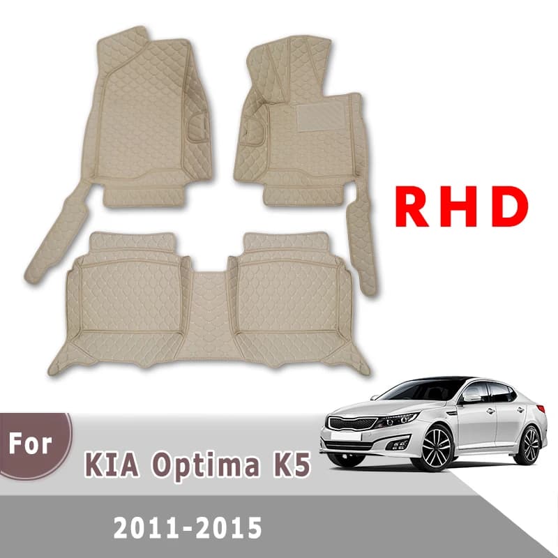 Auto RHD Car Mats for KIA Optima K5 2011 2012 2013 2014 2015 interior accessories Auto spare parts waterproof product carpet
