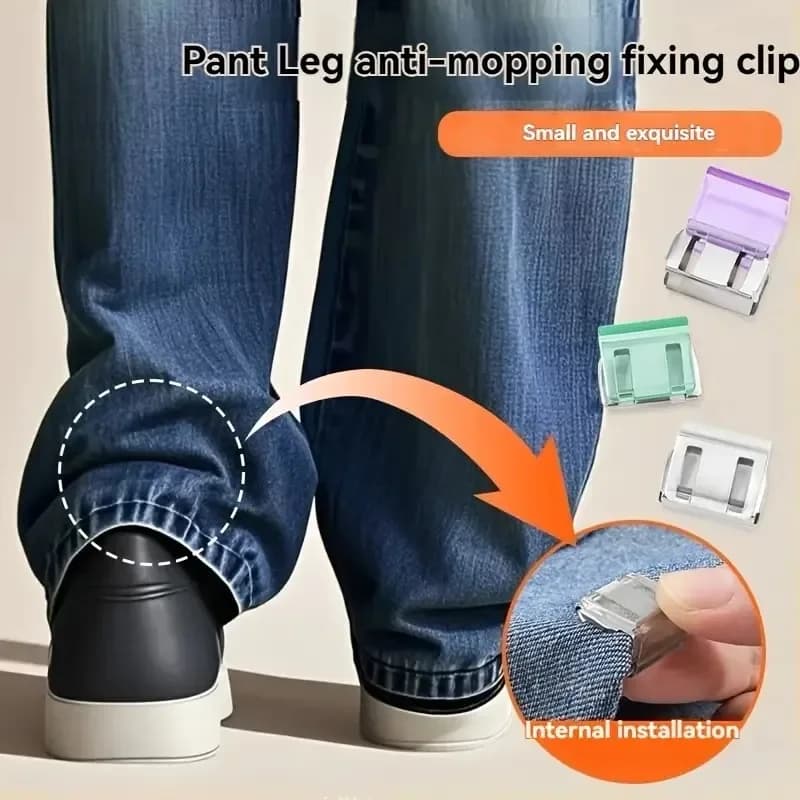 10 pezzi clip per abbigliamento file cartella a coda lunga clip per pantaloni cinghie per gambe clip supporto spilla per abbigliamento per vestiti pantaloni lunghi gambe maniche