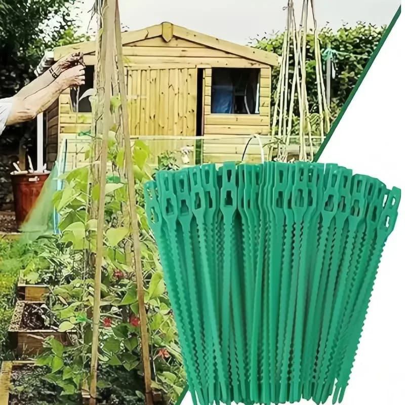 20Pcs13cmFishbone Cable Tie SelfLockAdjustableDesignUltraPractical CanFixingGardeningClimbing VinePlantVine、FruitSolidandVege