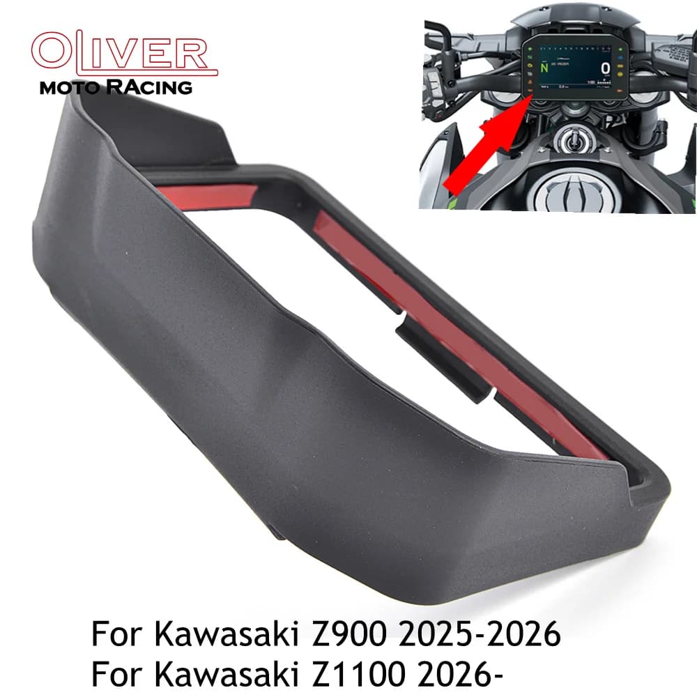 Z 900 Motorcycle Sun Visor Meter Cover Guard Screen Protector For Kawasaki Z900 2025-2026 Z1100 2026-