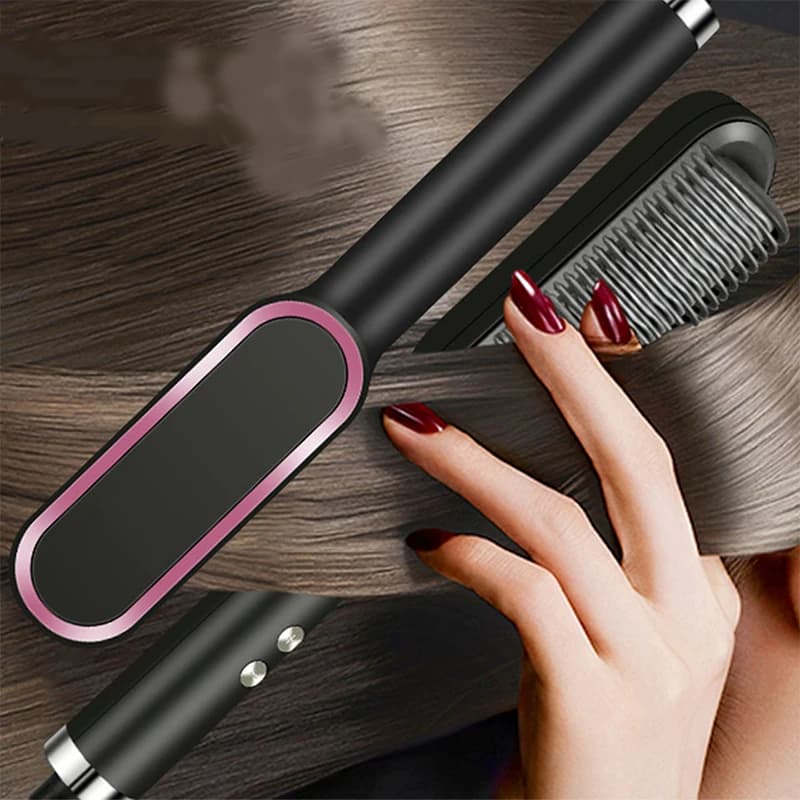Brush Hair Dryer, Iron Hair Dryer, Beauty Products, Hair Brushes, Fast Heating Straightener Plate