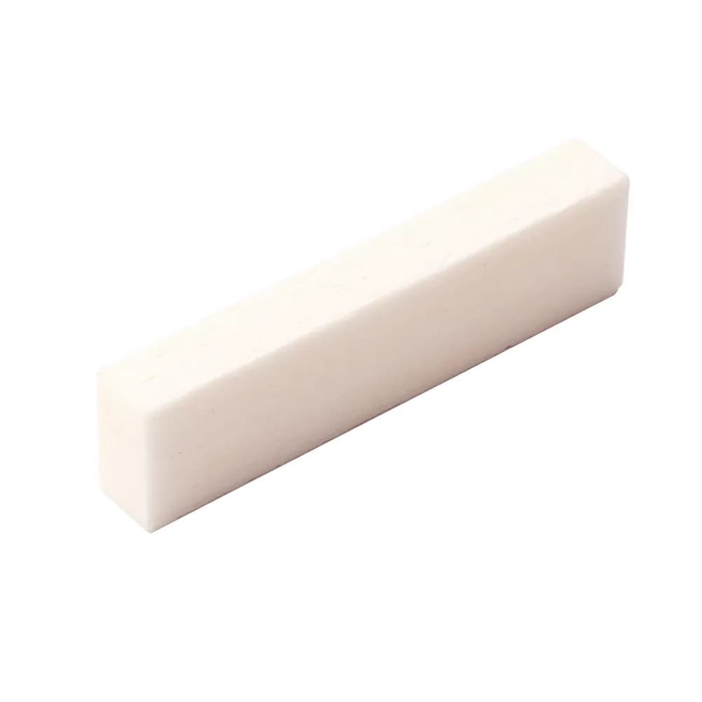 5Pcs Genuine Bone Guitar Nut Saddle for Acoustic Folk Guitar Ukulele Banjo 39x9x5mm Replacement DIY String Instrument Repair
