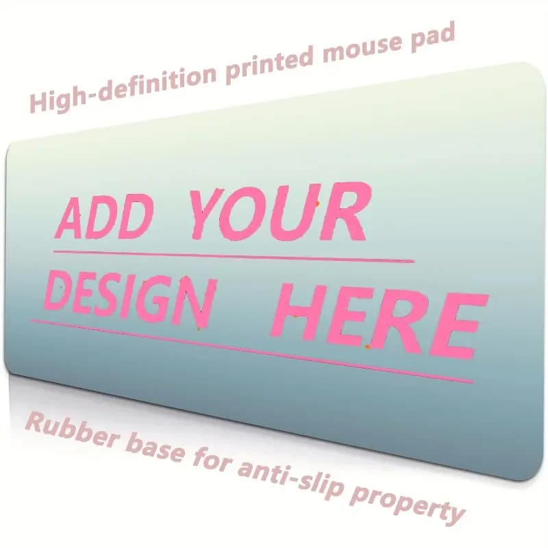 Custom Photo Gaming Mouse Pad Personalized Picture Desk Mat Customized Large Mousepad PC Laptop Computer Accessories Gift