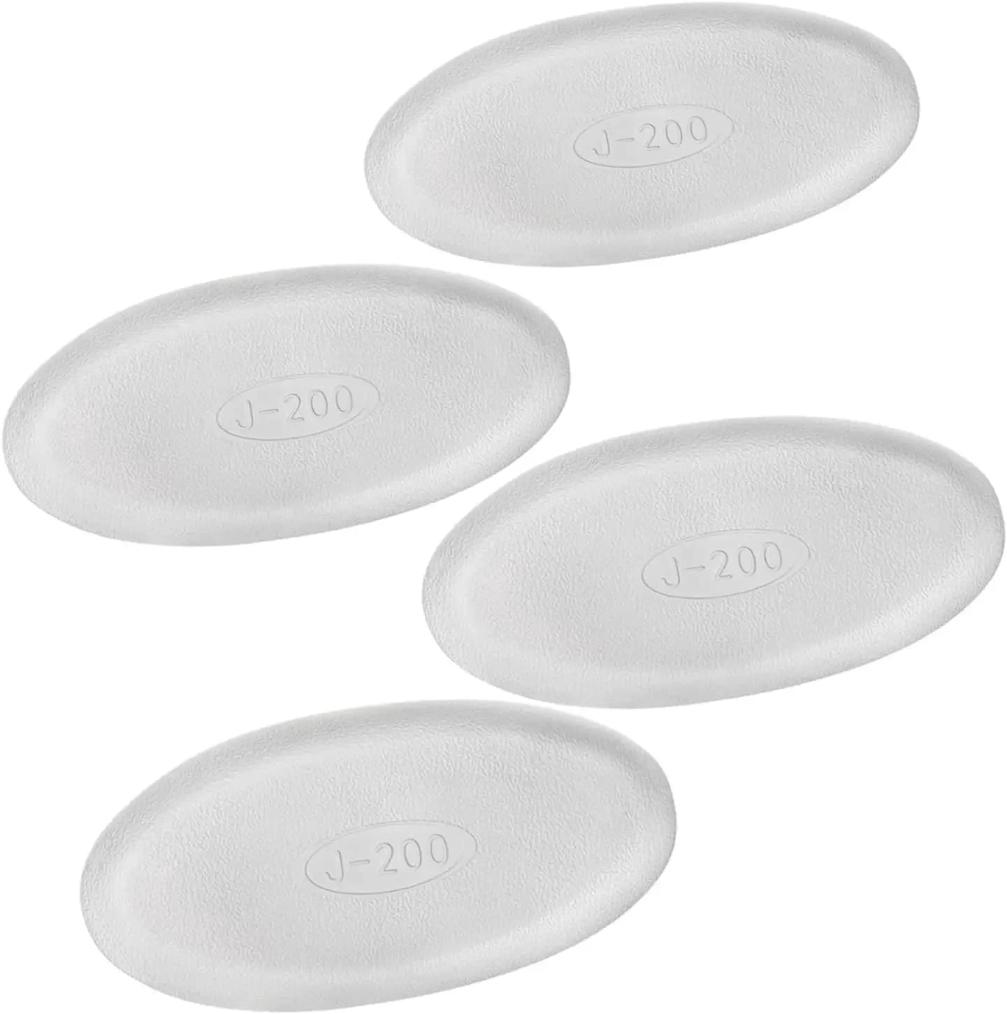 For Jacuzzi J-200 J-270 J-275 J-280 J-230 J-235 J-245 Replacement Headrest Pillow 4PCS Set for Spas, Gray, Replace #6455-457