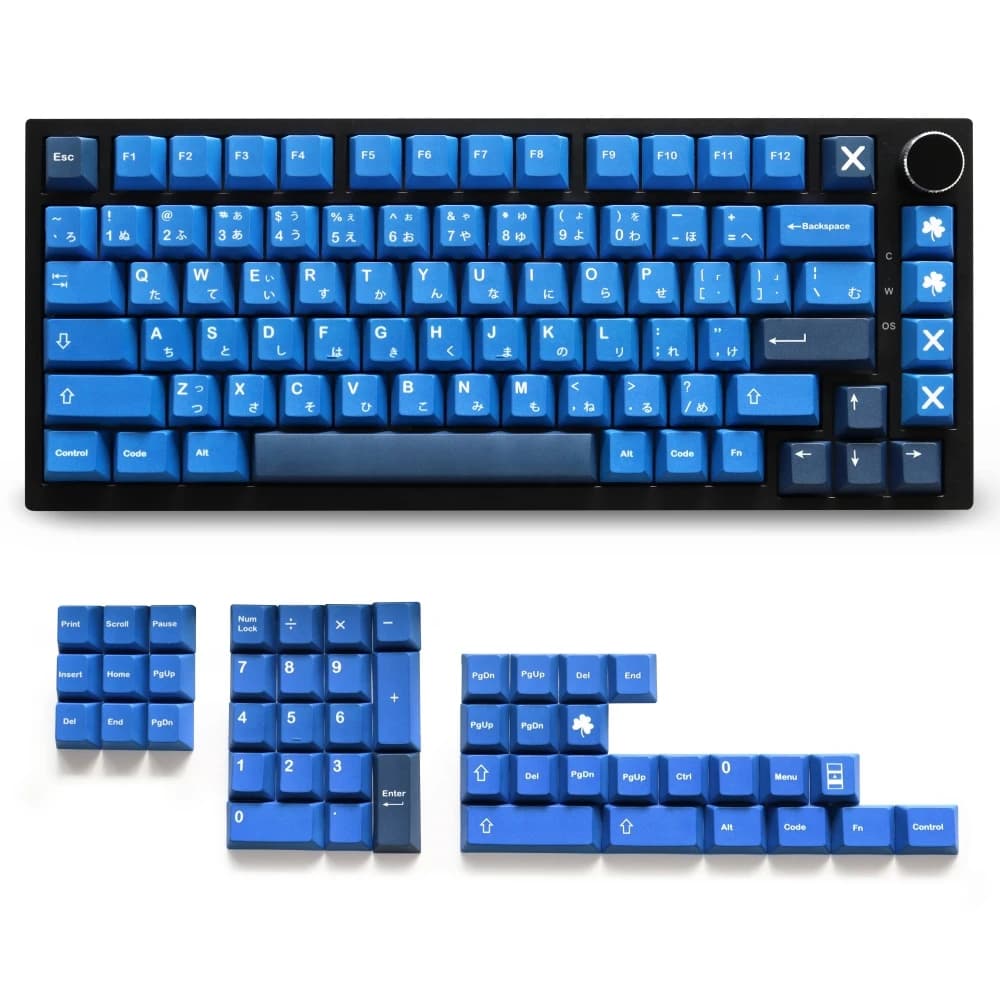 GMK Striker Copritasti Materiale PBT 129 tasti Cherry Profilo Cinque lati Dye-Sub Keycap per 61/87/104/108 Mx Switch Tastiera meccanica