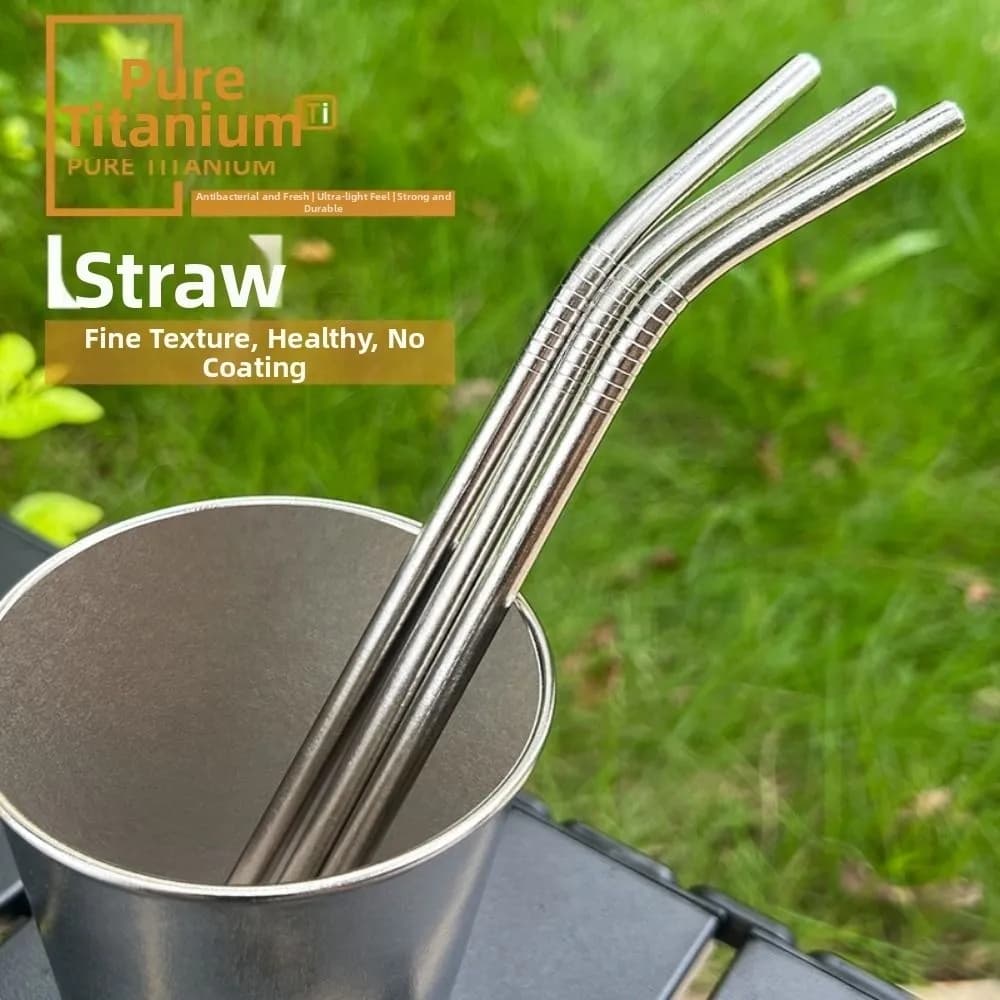 Tazza per bere all'aperto in lega di titanio Tazza da birra con texture smerigliata argento durevole 9 * 11 cm Design resistente alle cadute Tazze da campeggio per escursionismo