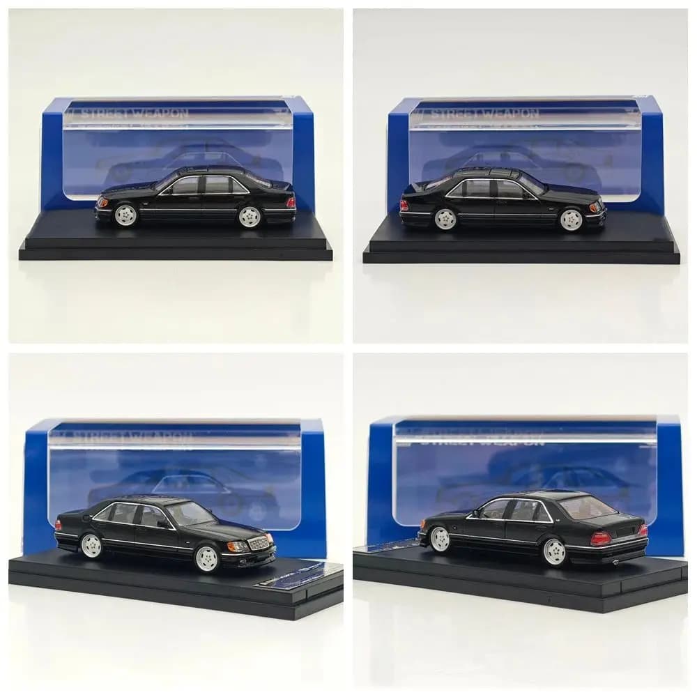 SW 1/64 per S600 W140 Tiger Head Running Serie S Ruote originali Pressofuso Modello da collezione