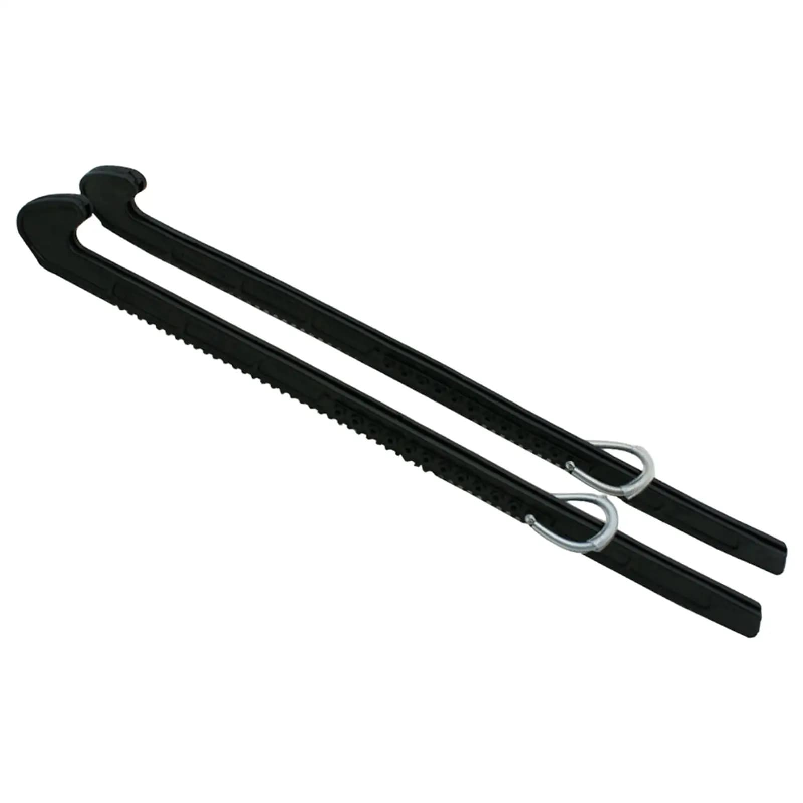 2 pezzi protezioni per pattini da ghiaccio accessori protezione portatile nera per pattini di figura sportivi
