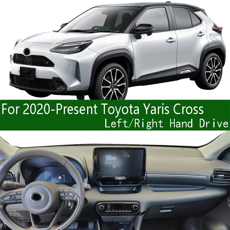 For 2020-2026 Toyota Yaris Cross Dashmat Dashboard Cover Instrument Panel Sunscreen Insulation Pad Anti-Dirt Proof Ornaments