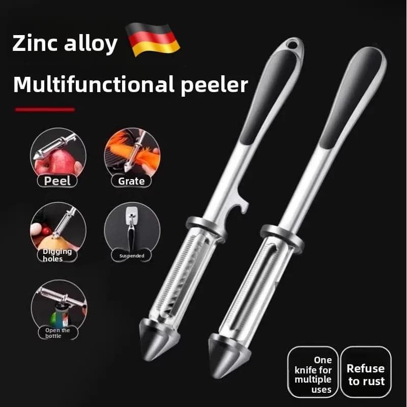 Multifunction knife for Fruit and Vegetables in Two-in-One Zinc Alloy Five-in-One for Home Use