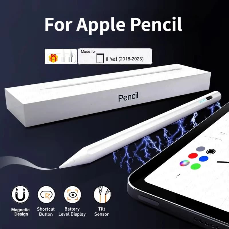 Penna Stylus per iPad 11a Gen A16 2025 Pro 13 M4 12.9 Air 11 M2 10.9 Mini 7 6 10a 9a 8a Gen, Penna Touch Screen, Accessorio