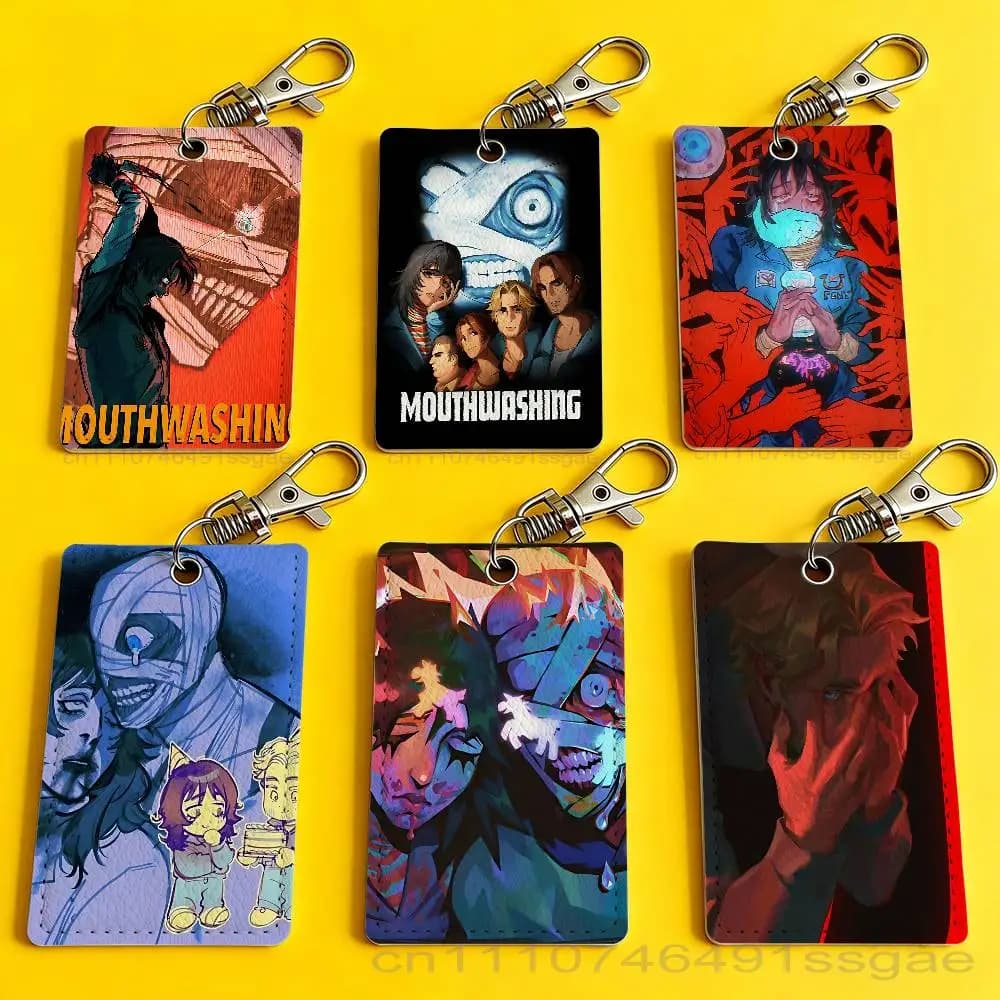 Portachiavi con Porta Badge e Porta Tessere a Tema Videogiochi, Cordino Laccetto per Chiavi e Accessori, Regalo