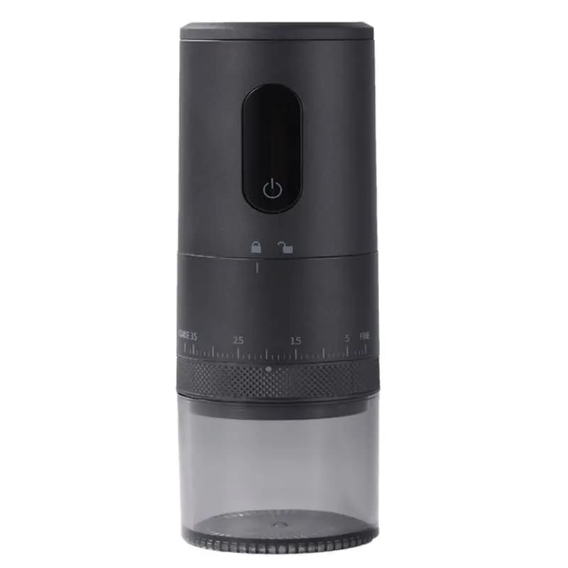 【RAMADAN SALE】USB-Capable Electric Coffee Bean Grinder Featuring Adjustable Gears And Extended Battery Life
