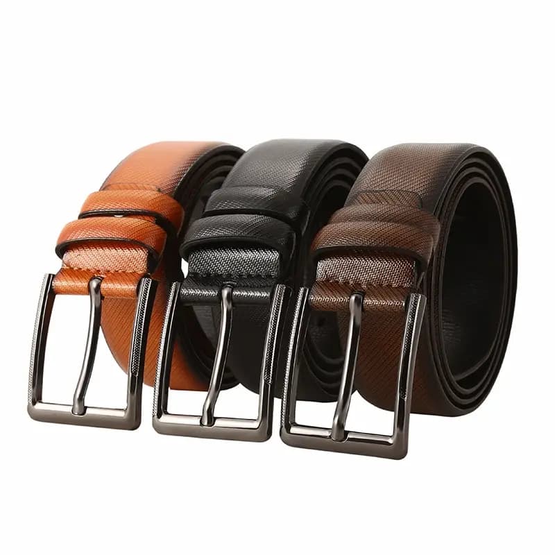 New Fashion PU Leather Belts Men's Designer Belts Men's Pin Buckle Belt Belt Business Men's Belts