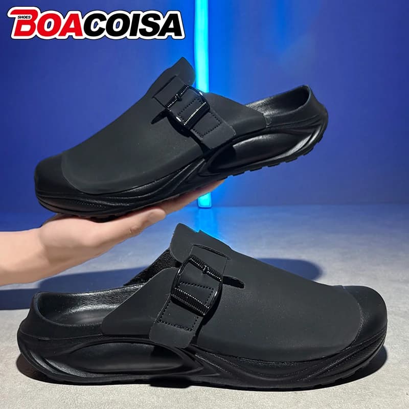 Pantofole da uomo Casa Sport estivi all'aria aperta Comodi sandali da interno antiscivolo alla moda alla moda per scarpe da uomo da spiaggia