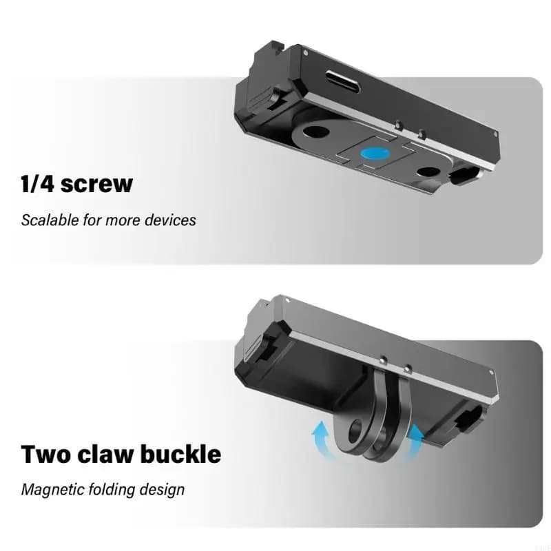 Dock Magnetic Fast Charging Effective Support for Camera Power for 360 GO 3 Action Cameras Friendly