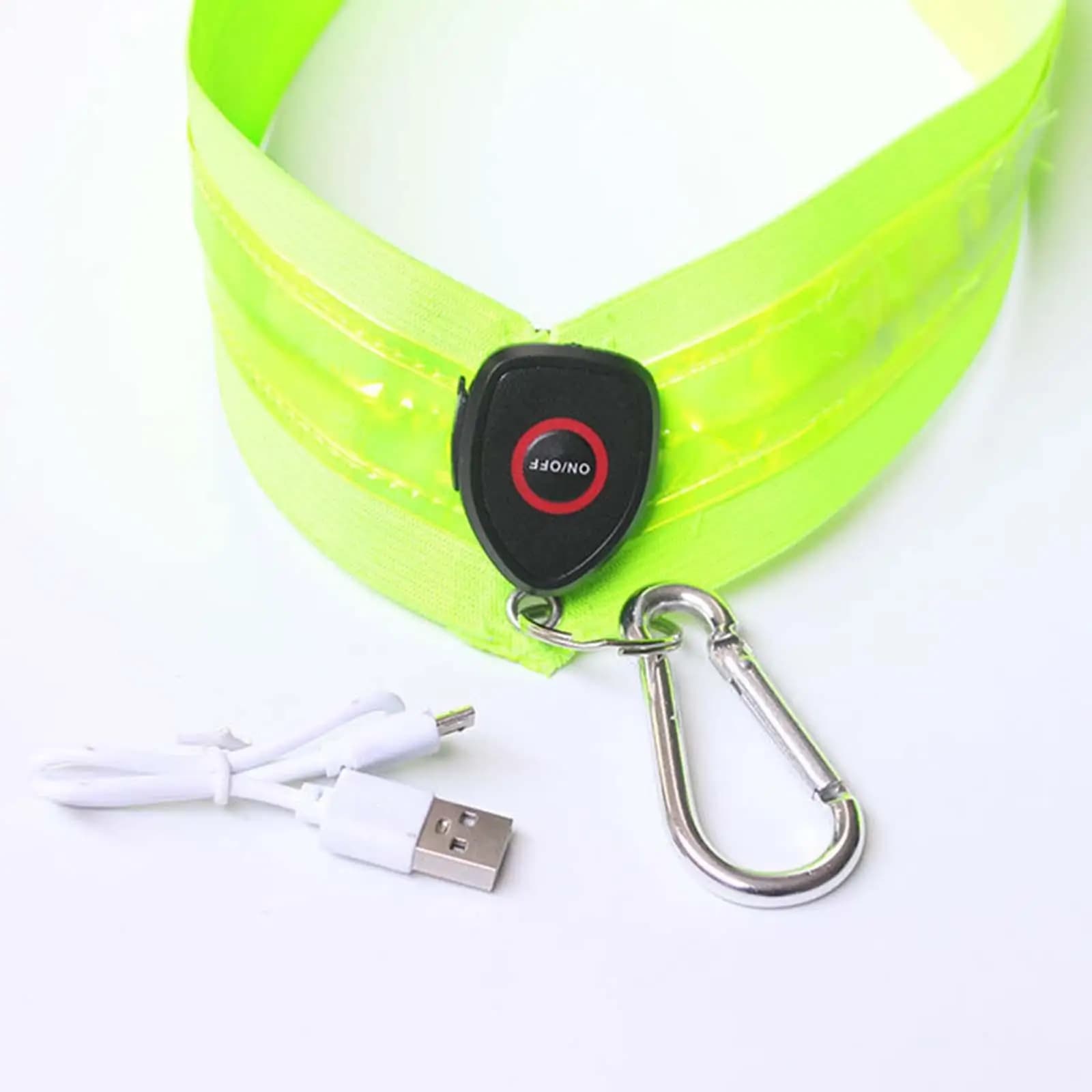 LED Night Running Safety Gear for Kids, LED Flashing Sash, Night Glow Belt,