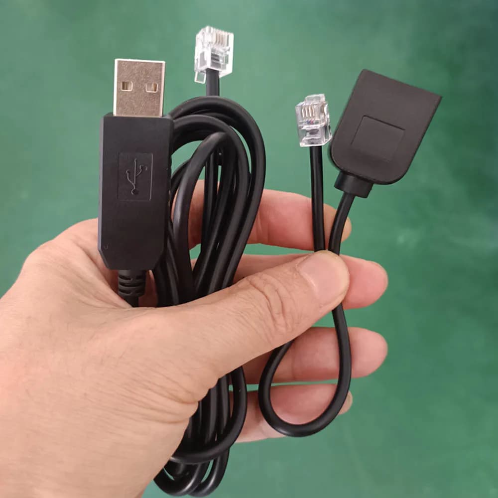 USB RS232 RJ9 RJ10 per Meade Audiostar Autostar 497 505 Asiair Plug Pro ETX 70 90 125 Goto Control HBX Cavo di aggiornamento
