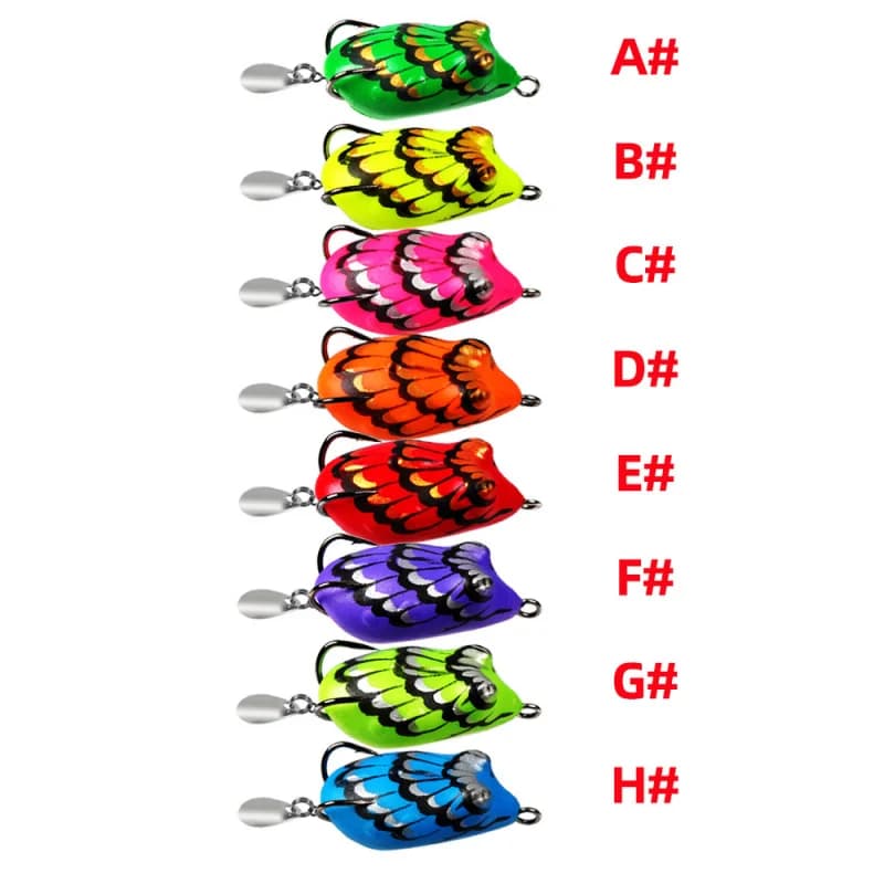 Artificial bait Thai Wind Thunder Frog 4cm/5g Mini Floating for Lanci Lunghi, Special for Bass and Snakehead Fish
