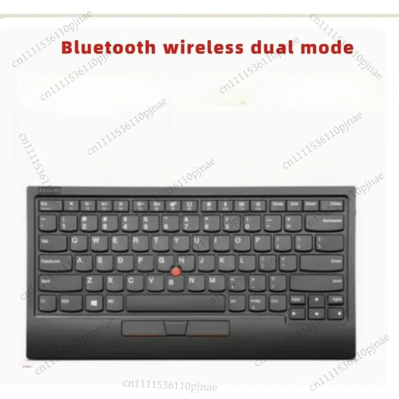 Tastiera wireless Bluetooth dual-mode per ThinkPad con piccolo punto rosso, tastiera per cellulare e tablet 4Y40X49493