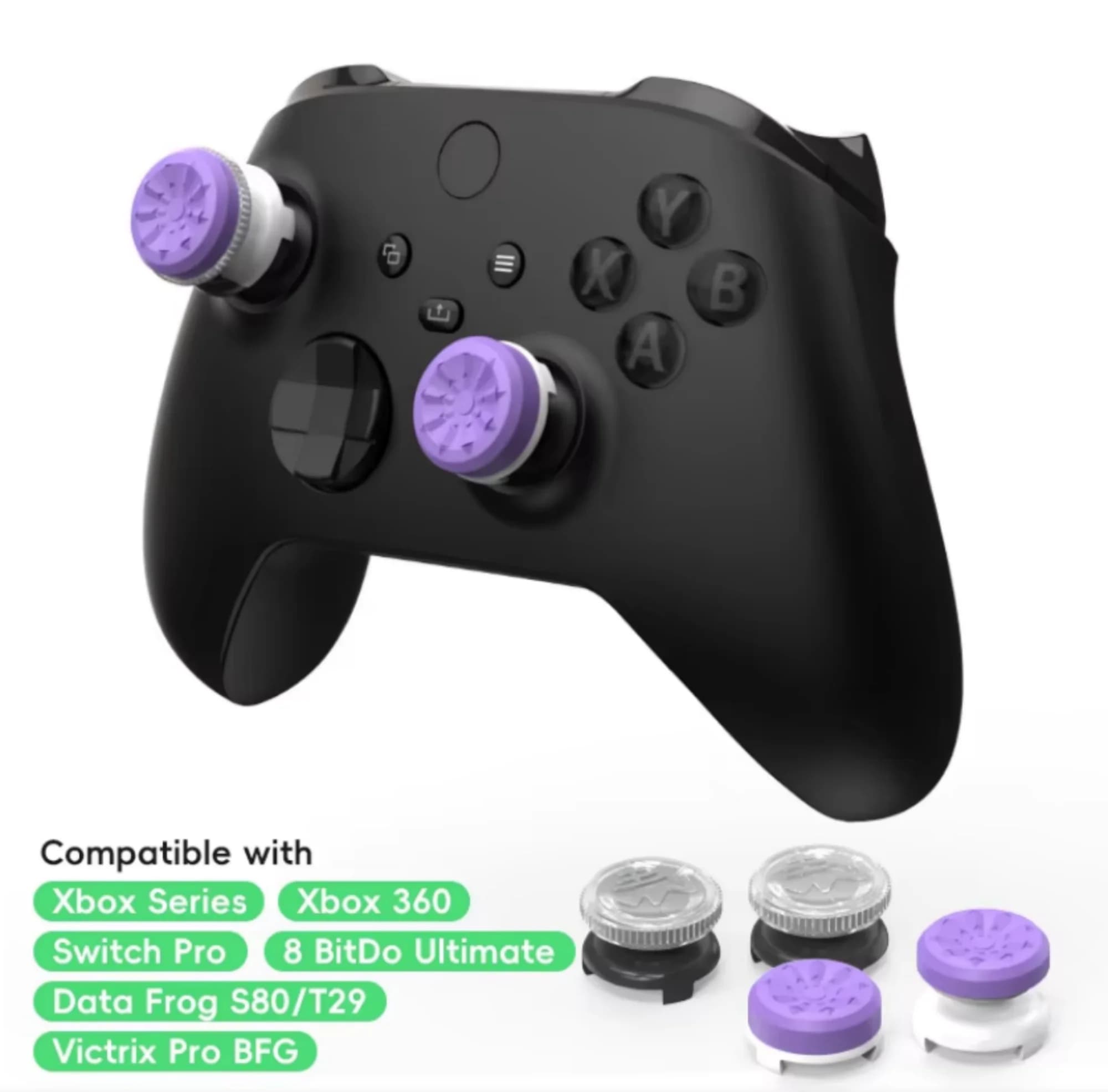 2 pezzi estensori per impugnatura per controller di gioco serie Xbox Gamepad Thumb Stick Grips coperture ad alto/basso per Xbox one/One S