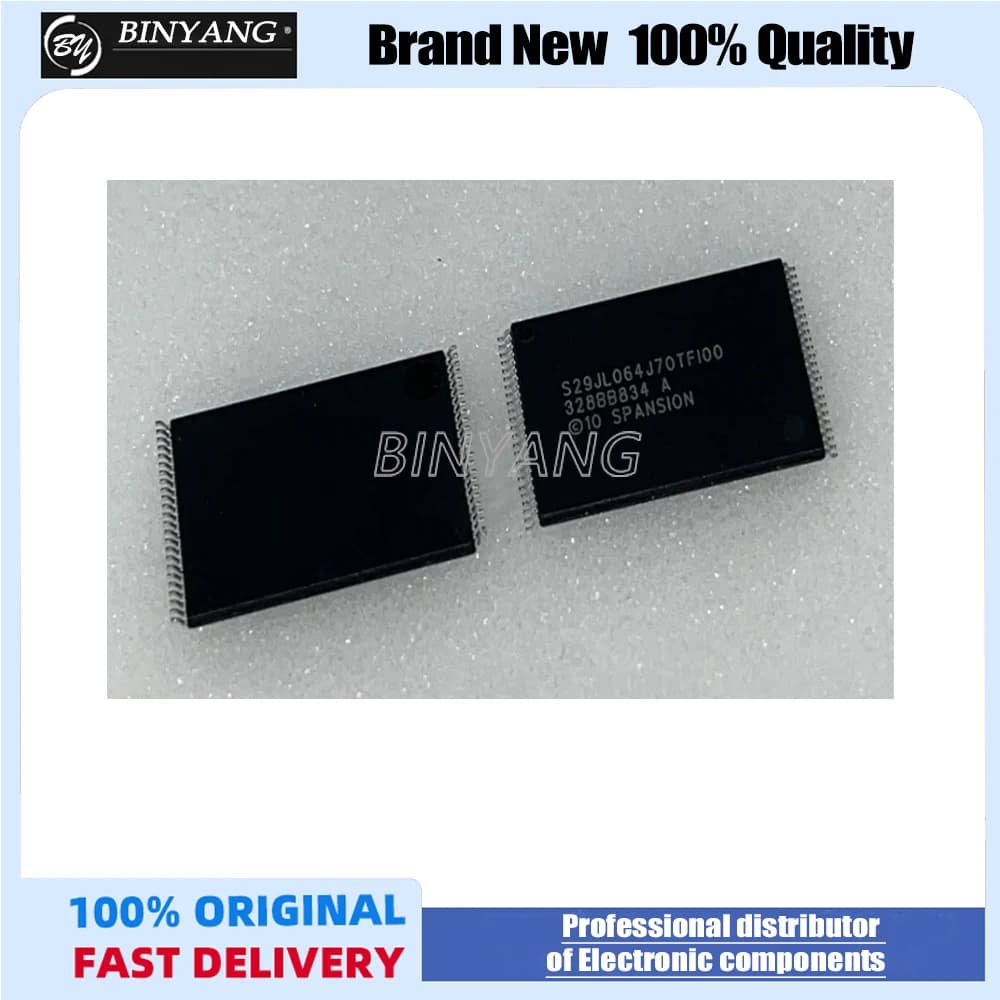 Chip di memoria flash originale S29JL064J70TFI00 64MBIT TSOP48