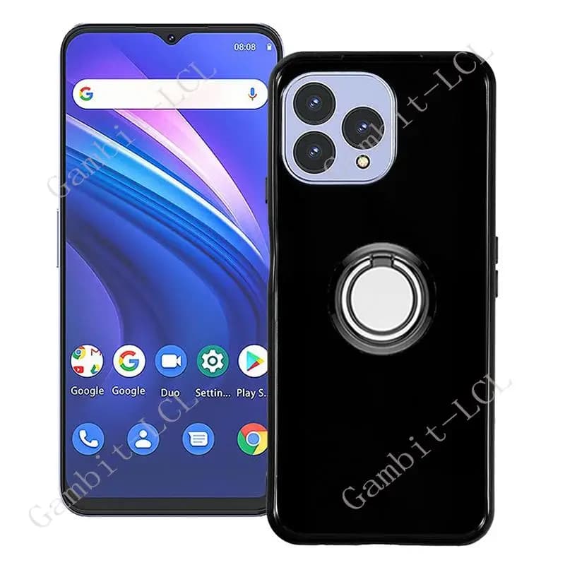 Per Cubot P80 P 80 6.58 "CubotP80 2023 Anello posteriore Staffa di supporto Custodia per telefono Smartphone TPU Custodia morbida in silicone
