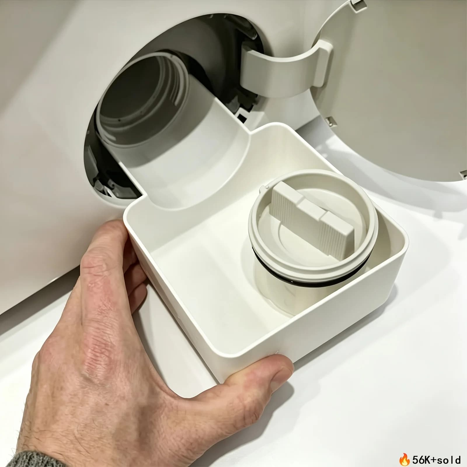 1Pc Washing Machine Drain Water Catch Tray Fit Gorenje Washer Leak‑Proof Residue Water Collection Drawer Replacement Storage Box