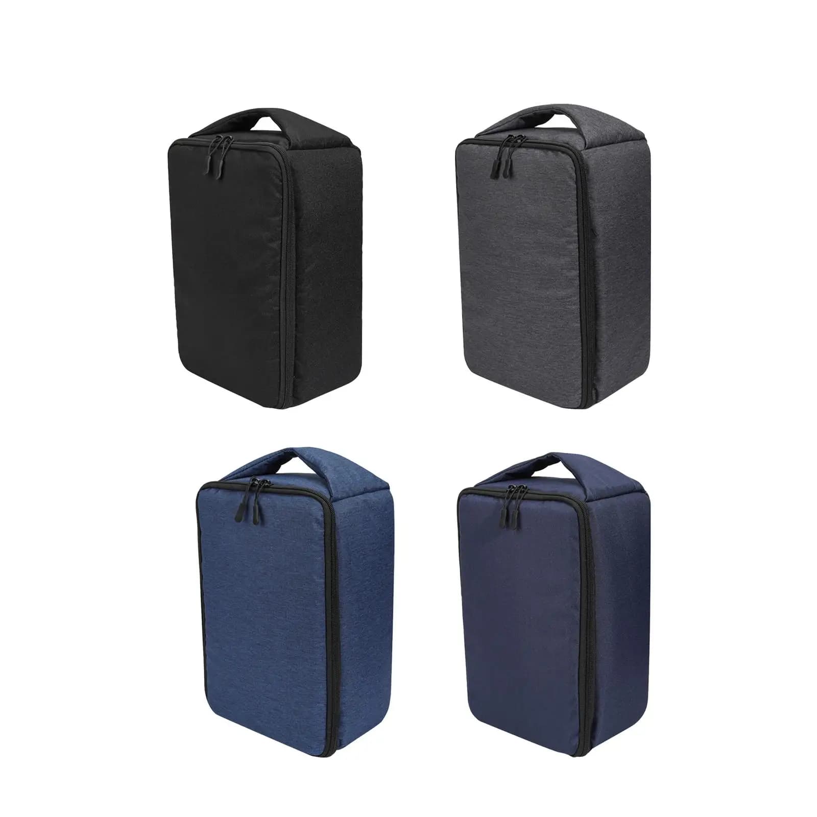 Camera Bag Shockproof Portable Gadget Bags Camping Nylon Soft Padded Storage Compact Traveling DSLR Slr Bag with Shoulder Strap