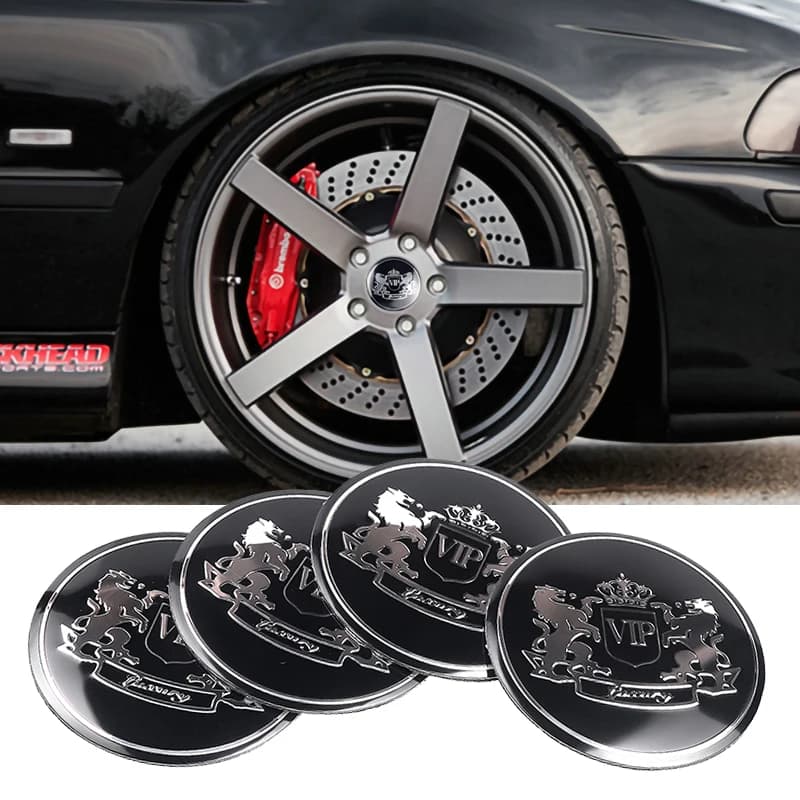 4PCS 56/60MM Car Wheel Center Cover Auto Hubcaps Stickers For Skoda Audi BMW Benz Volvo Honda VW Kia Seat Ford Opel Lexus Toyota