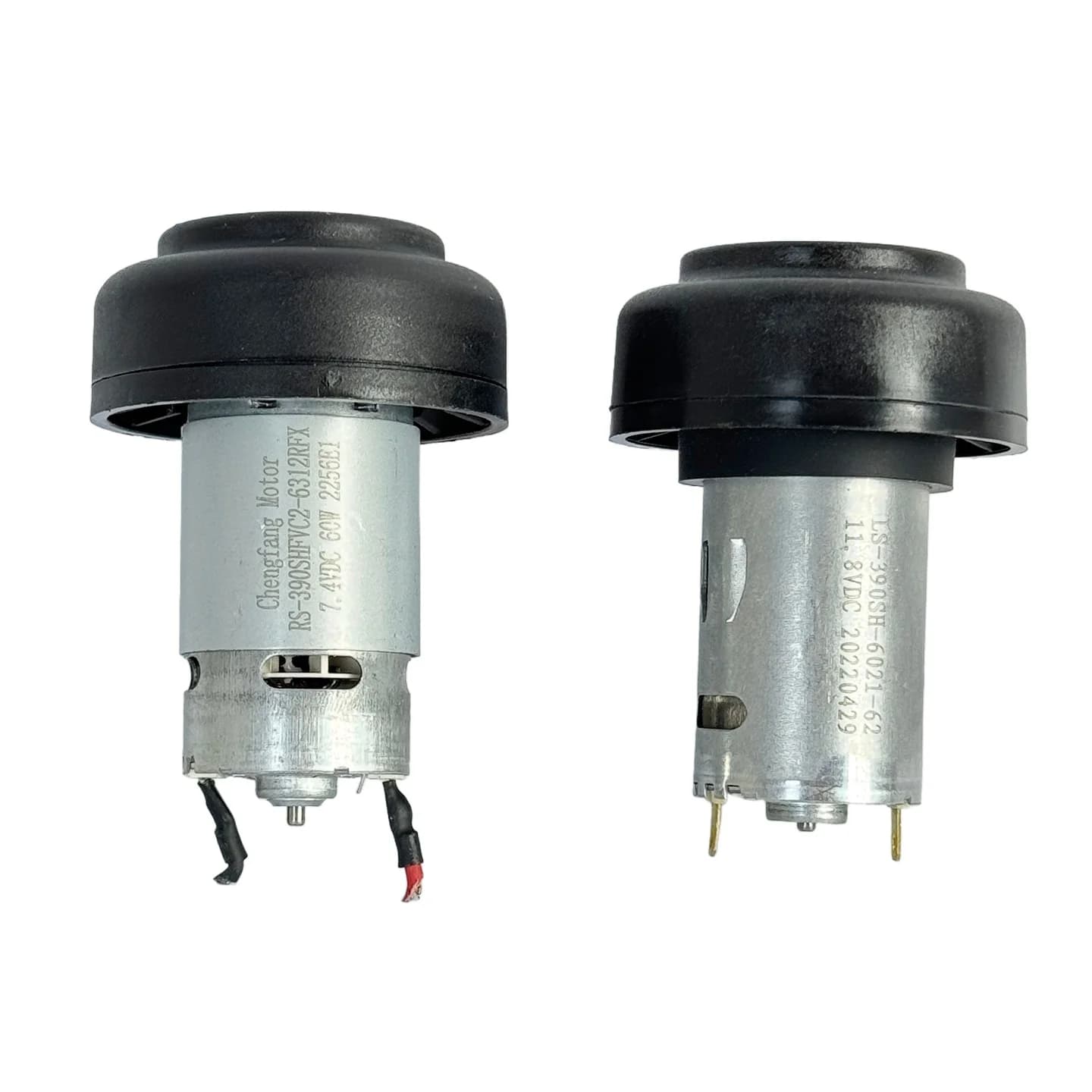 Micro RS-390 Motore Ventola per aspirapolvere ad alta aspirazione DC 7.4V 11.1V 12V Ventola a turbina Doppio cuscinetto a sfere Ventola turbo ad alta potenza