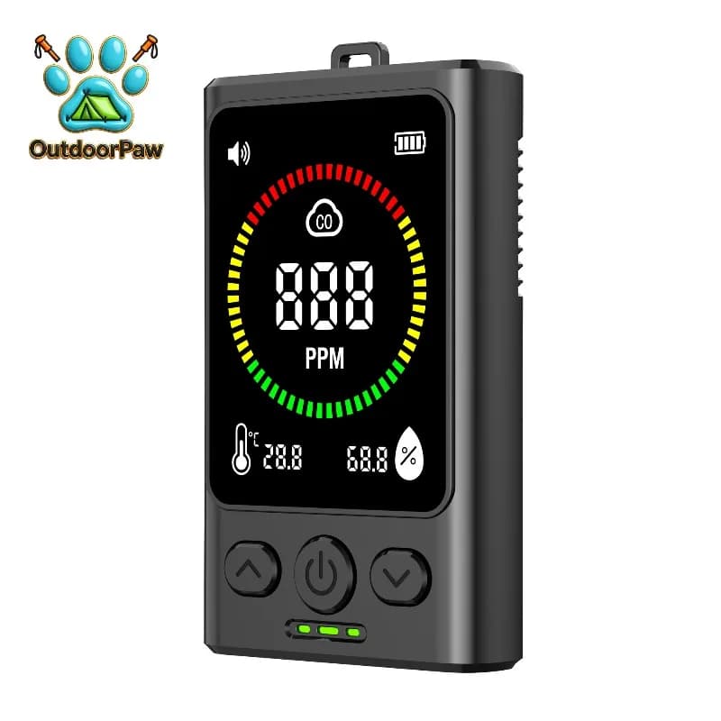 Cross-border carbon monoxide detector alarm outdoor remote gas detection CO household honeycomb coal harmful gas