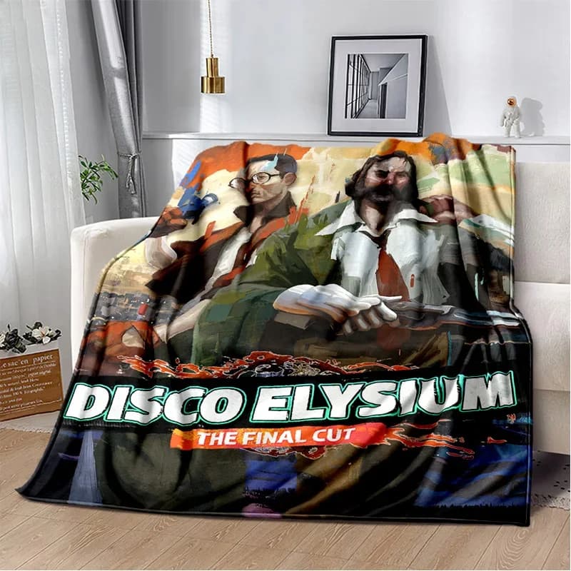 Coperta da gioco per giocatori da discoteca Elysium, coperta morbida per la casa, camera da letto, divano letto, picnic, viaggio, ufficio, coperta per bambini