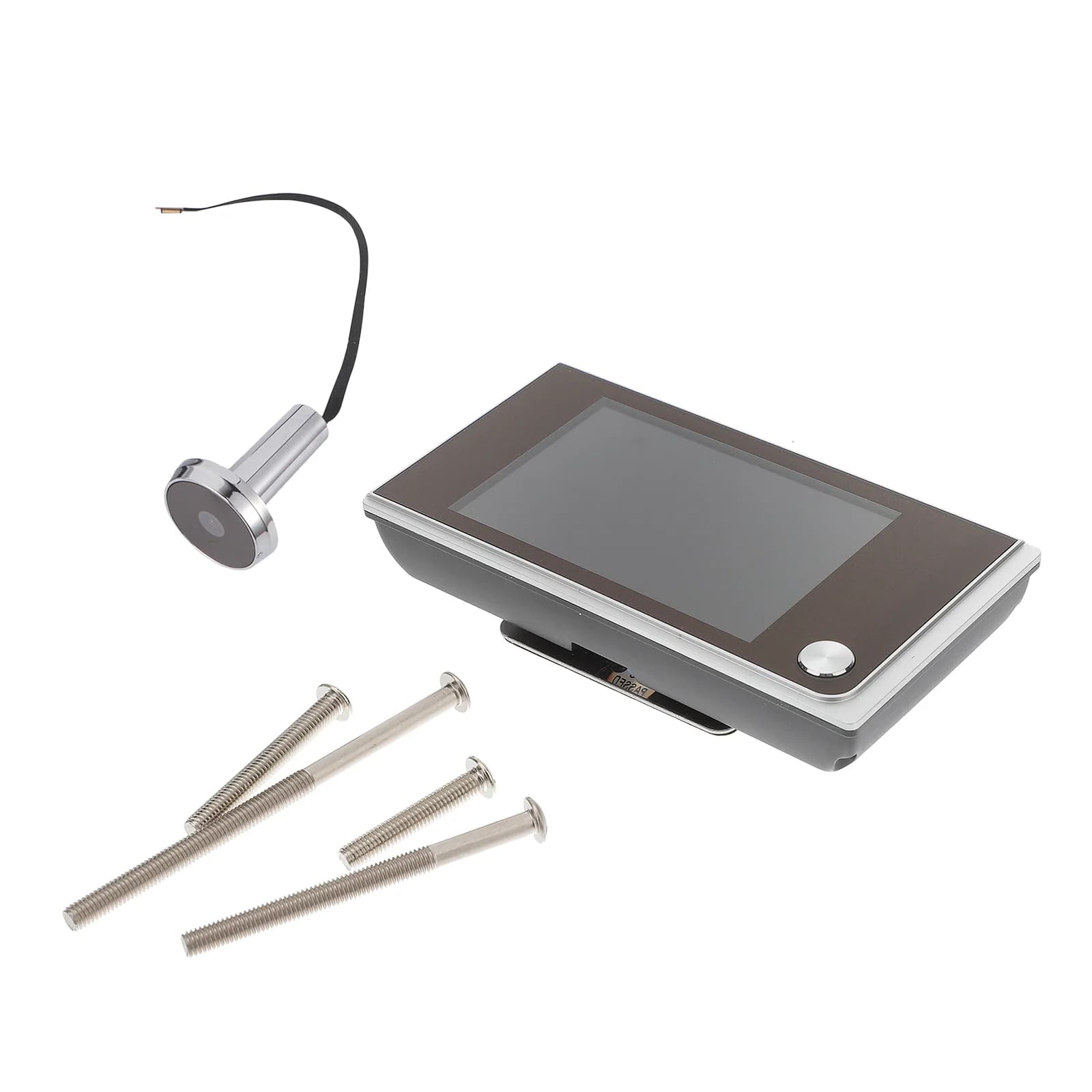 Schermo LCD da 35 pollici Spioncino per porta Foro per occhi Spioncino per porta digitale Sicurezza domestica Spioncino per porta grandangolare Hardware per fotocamera