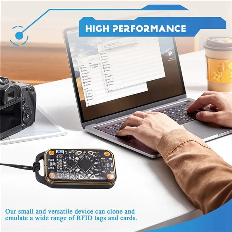 B29C-Chameleon Ultra Upgrade Smart Card Emulatore + 2XUID Card/Keychain RFID Smart Chip Reader 125K 13.56M Card NFC Duplicatore