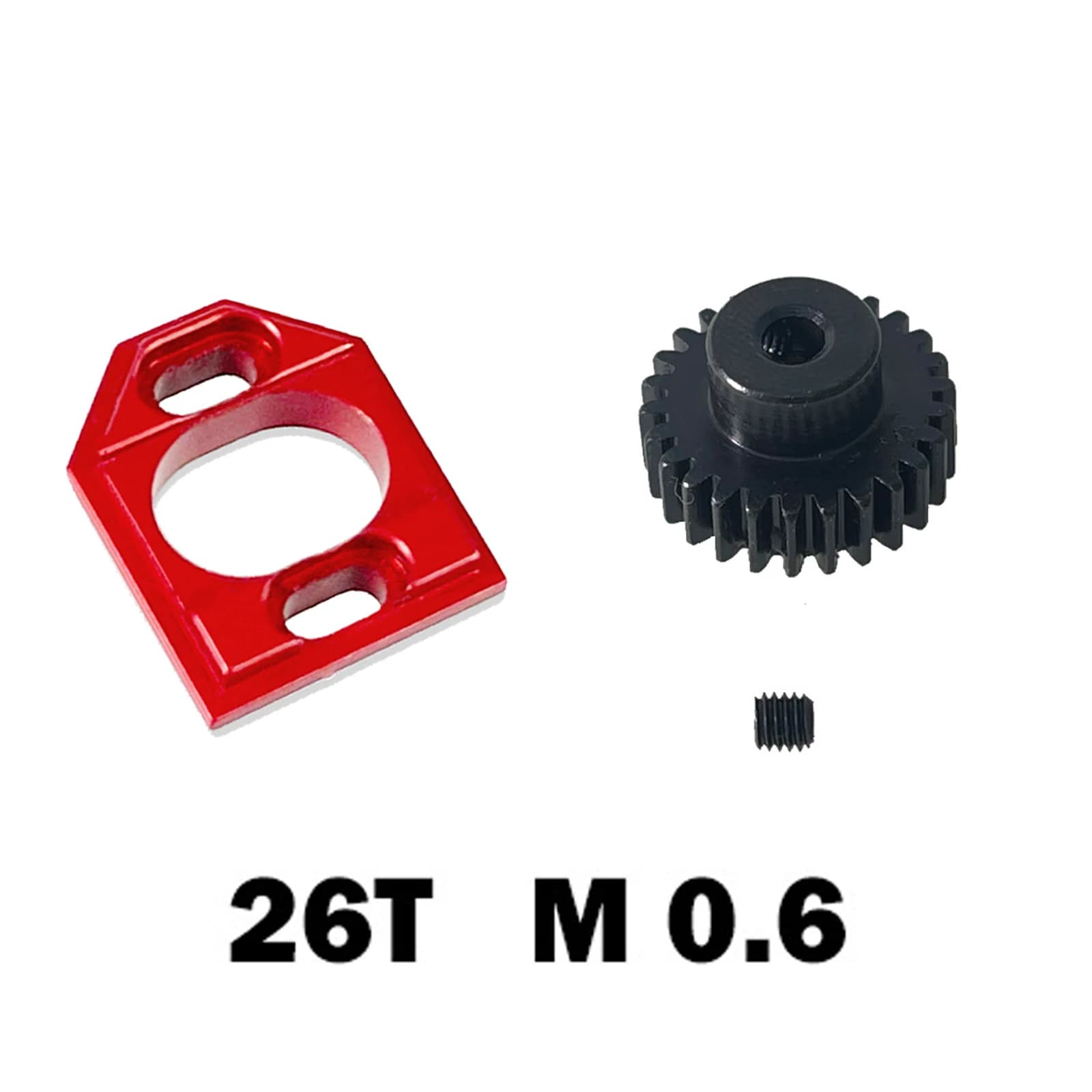 Motor base Steel motor teeth 26T For MJX 1/14 14301 14302 14303 14304 14211 14209 14210 RC Remote control car metal parts