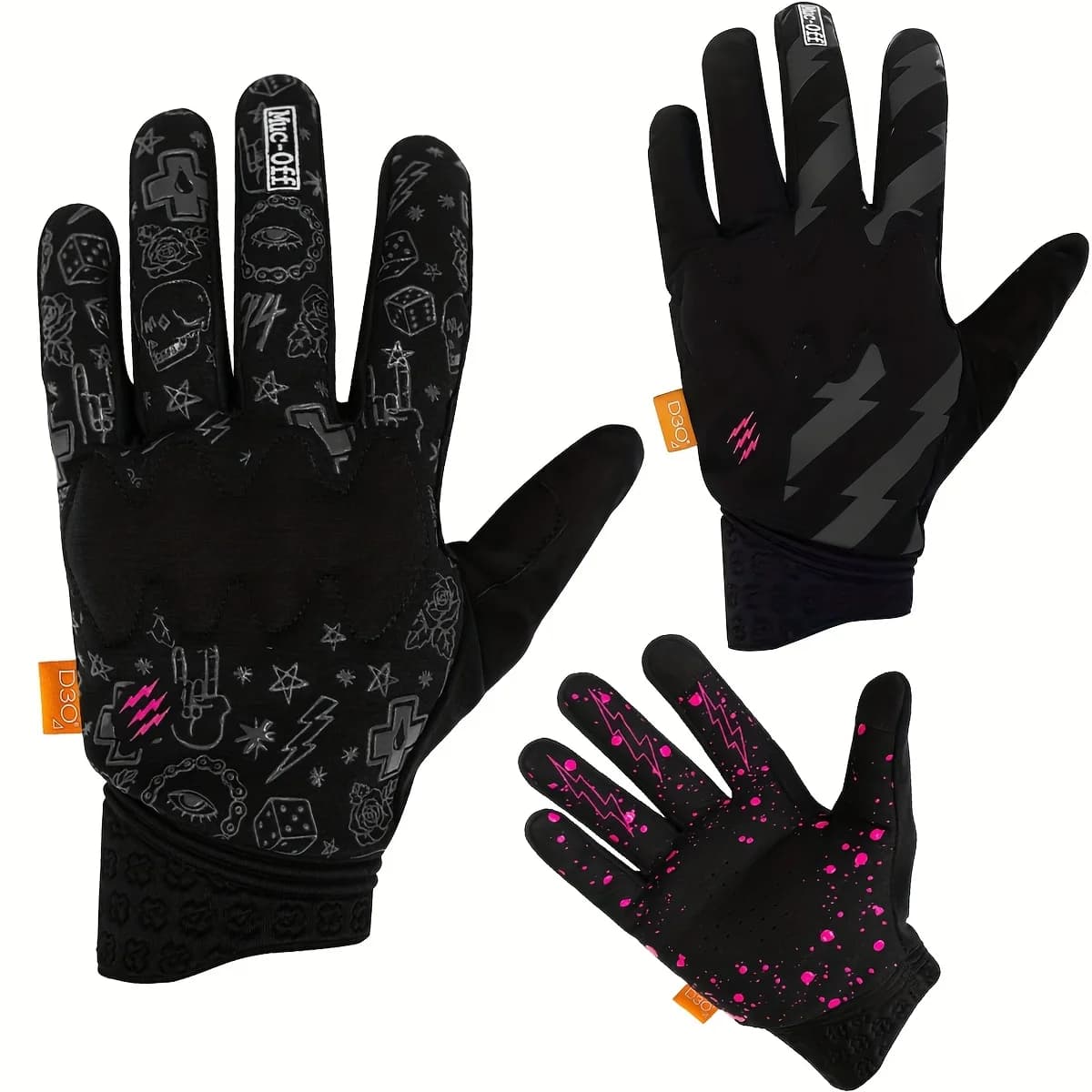 Guanti da equitazione a dita intere 2025 Guanti unisex alla moda Guanti da motociclista a dita intere