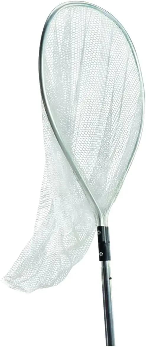 Rete da pesca resistente per esche e pesci di piccole dimensioni - 17" x 20" x 30", manico robusto, ideale per gamberetti e pesci piccoli