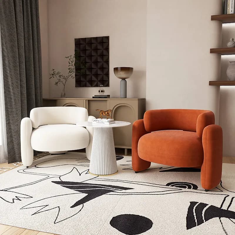 Single Lazy Living Room Chairs Dining Meditation Adult Reading Living Room Chairs Gaming Sofa Sillones Furniture Home