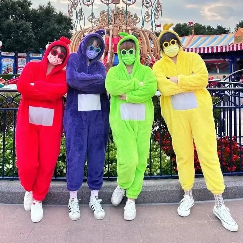 Nuovo Costume Anime per Adulti e Adolescenti, Pigiama Unisex a Forma di Animale, Costume Cosplay per Casa e Feste