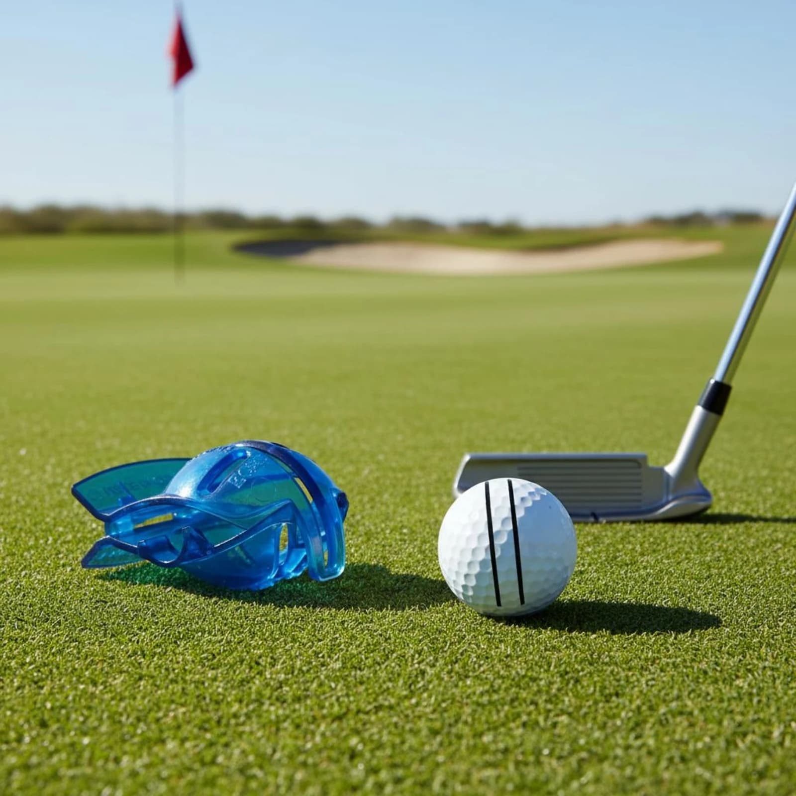 Golf Ball Alignment Tool Precise Marking Sports Accessory for Practice Green